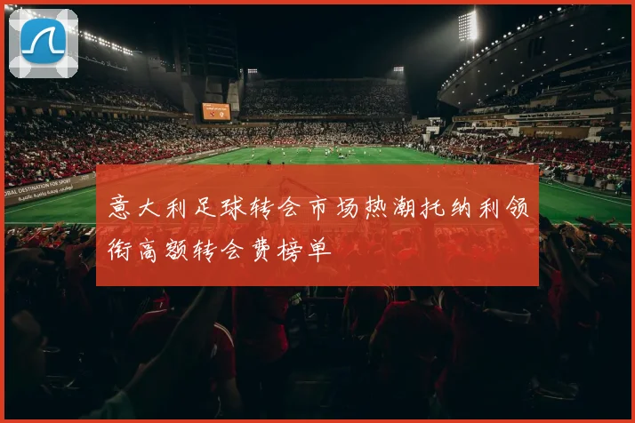 意大利足球转会市场热潮托纳利领衔高额转会费榜单
